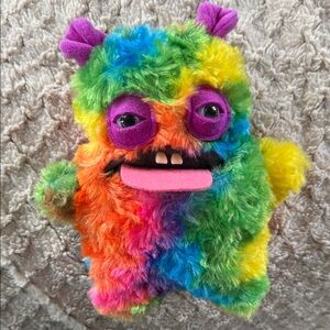 FUGGLER Rainbow Plush Monster Toy - Brand Zuru
